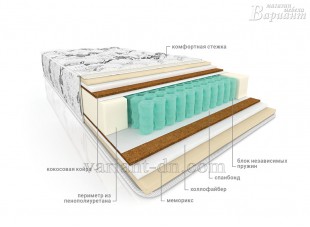 Матрас ортопедический Комфорт Мокко в ДНР